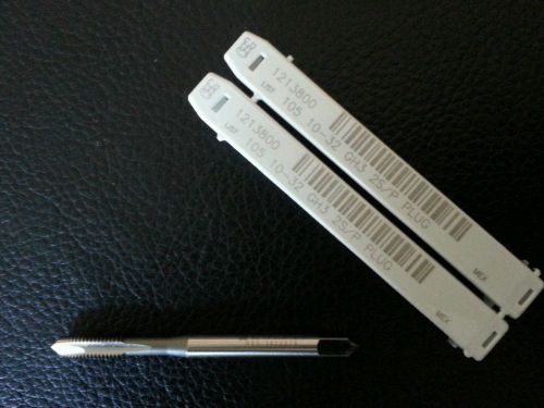 Two - osg 1213800 spiral point plug taps, #10-32 unf for sale