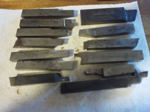large lot kennametal &amp; Mo Max cobalt 5/8&#034; lathe bits and others see to believe