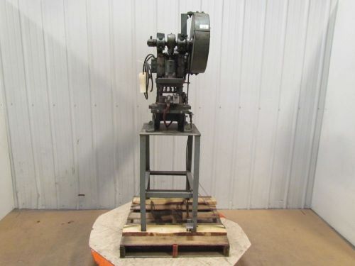 Benchmaster mechanical 152e 5 ton punch press obi 1-1/4&#034; stroke 4&#034; throat 1/4hp for sale