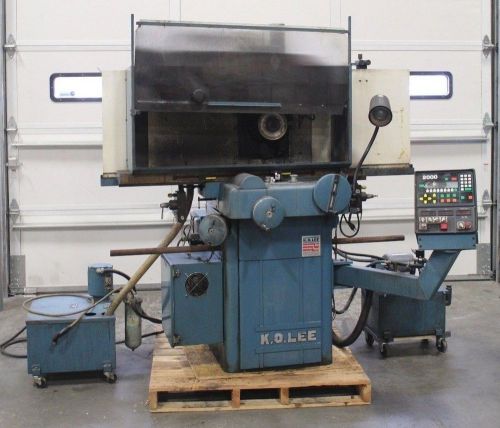 K.O. Lee Heavy-Duty Surface Tool &amp; Cutter Grinder Leematic 2000 Controller