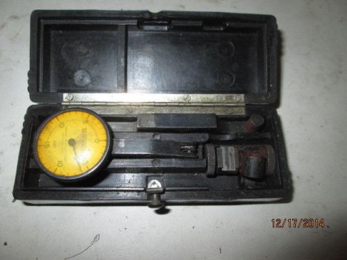 MACHINIST LATHE MILL Federal Dial Indicator Gage Gauge in Case