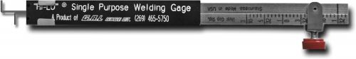 New gal single purpose hi-lo welding gage g.a.l. cat #2 nib for sale
