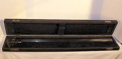 Vintage starrett 24&#034; stainless steel master vernier calipers  #122 w/wooden case for sale