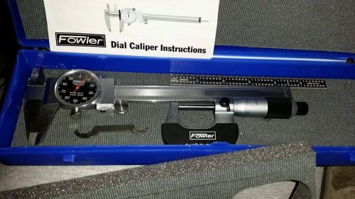 Fowler Mechanics Micrometer Measuring Set - MEASURING RANGE : 0 ~ 1&#034;
