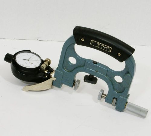 Mitutoyo 201-152, dial snap gauge, 1-2&#034; range dsg - 2&#034; w .0001&#034; dial indicator 2 for sale