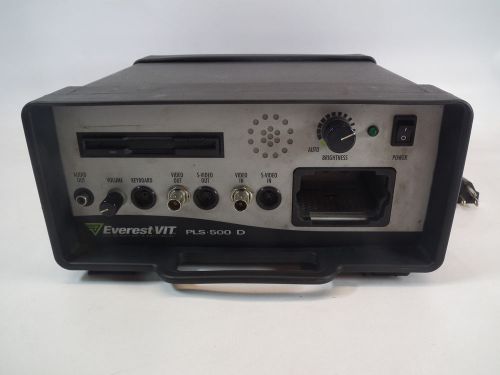 Everest vit pls500d xl pro videoprobe videoscope remote imaging borescope base for sale