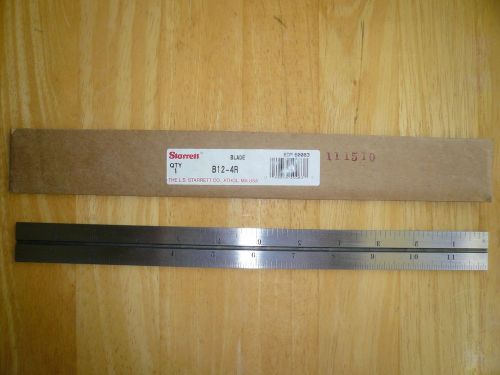 Starrett B12-4R Combination Square Blade W/ in Graduations, Sets And Bevel