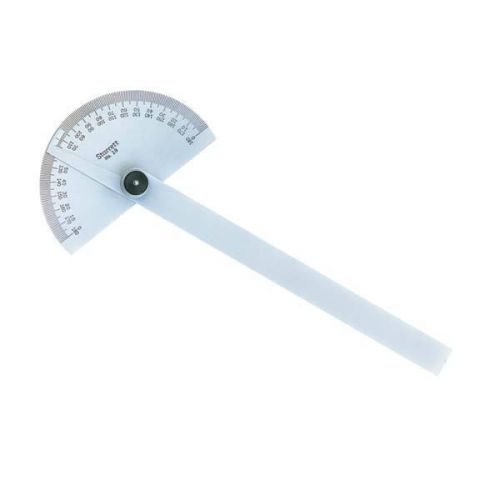 Starrett 6&#034; steel protractor- model: 19 measuring range: 0-180a° for sale