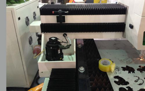 500W Fiber Laser Cutting Machine cutting wihtin 3mm Stainless/4mm Steel