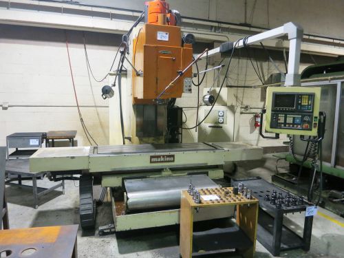 Leblond makino fnc-125 3-axic cnc vertical machining center  80&#034; x travel for sale