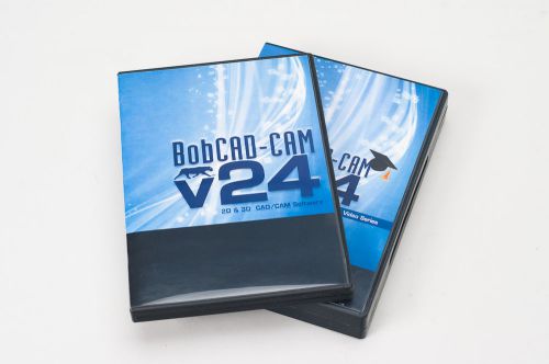 Bobcad  V24 2D/3D, BobArt Pro, Training Professor Series CD&#039;s,  Predator DNC 