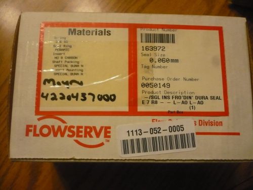New Flowserve 163972 4220437000 Seal Kit