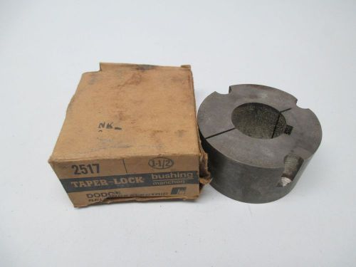 New dodge reliance 2517 1-1/2 lock taper 1-1/2in bushing d260142 for sale