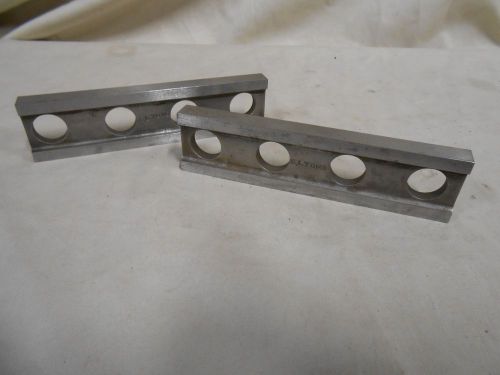PAIR I BEAM MACHINIST MOLD MAKER PARALLELS
