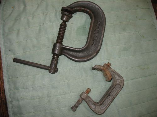 2 &#034;c&#034; clamps j f williams &amp; co &amp; gedney for sale