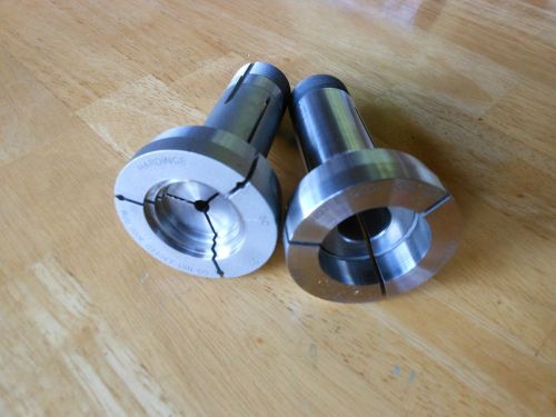 2 USED Hardinge 5C Collets 1-1/2&#034; and 2&#034;