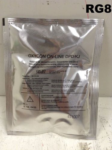 NIB Swan Analytical Oxycon On-Line DPD/KJ Reagents 8pks/box Chlorine/Ozone