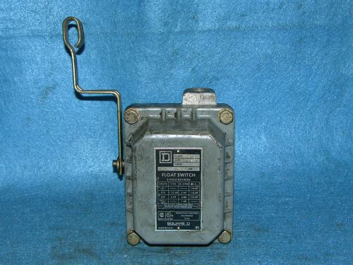FLOAT SWITCH SQUARE D INDUSTRIAL EQUIPMENT