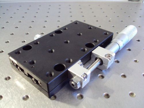 OPTO SIGMA / NEWPORT LINEAR TRANSLATION STAGE POSITIONER  MICROMETER