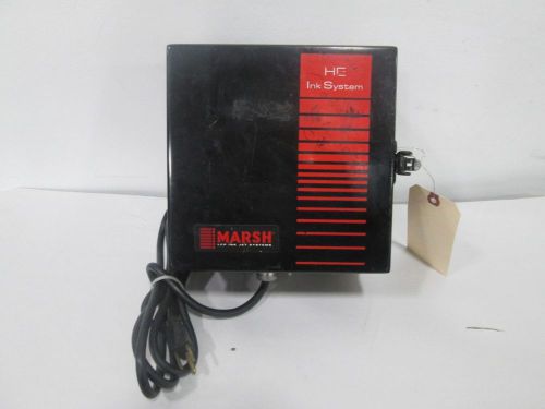MARSH HE INK JET SYSTEM LCP 115V-AC 1A AIR PNEUMATIC CONTROLLER D293094