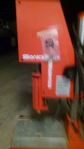 Ultrasonic welder model eo/1090 f/e series manufactured by sonic &amp; materials for sale
