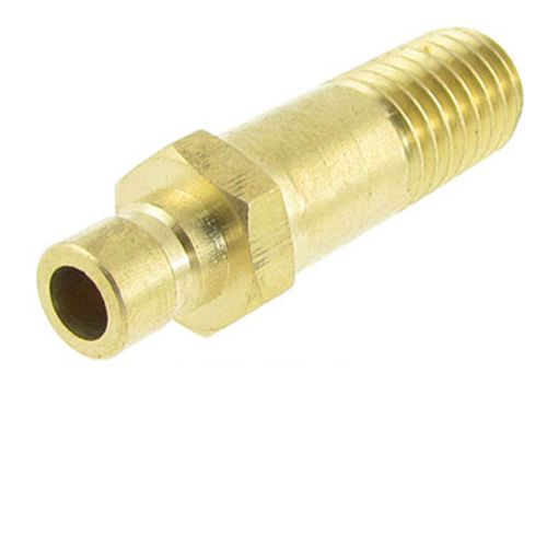 1/2&#034; male coarse thread 3/8&#034; outside dia. quick fitting mould brass pipe nipple for sale