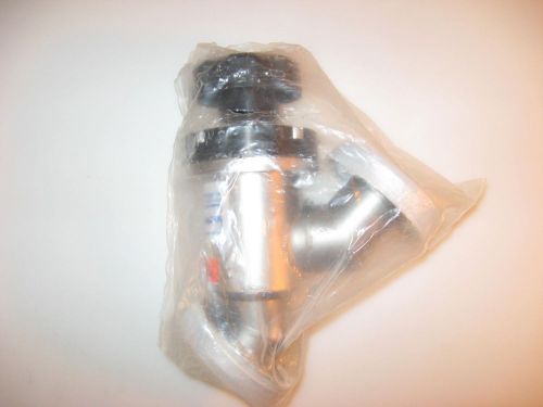 Nor-cal aiv-1502-cf manual isolation angle valve for sale