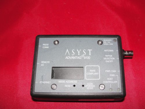 ASYST Advantag 9100 Model: ATR9100-RoHS P/N: 9701-2936-01