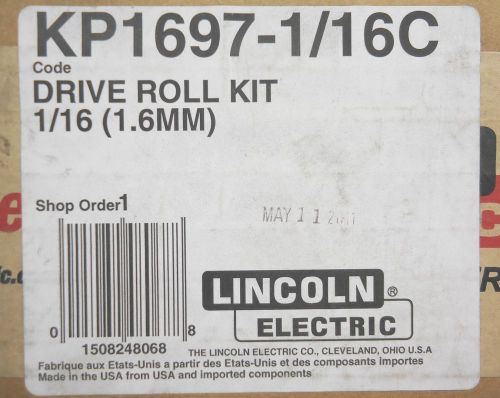Lincoln Electric KP1697-1/16C Drive Roll Kit 1/16 (1.6mm) Cored Wire *Sealed Box