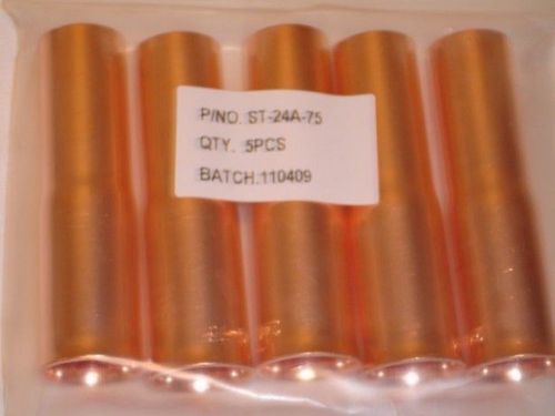 MIG WELDING NOZZLES -24A-75 FOR LINCOLN/TWECO PKG/5