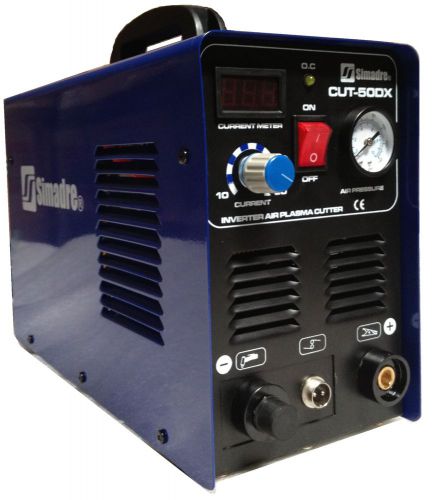 Simadre Plasma Cutter Portable 50 Amp Blue 50DX Dual Voltage 110/220V 2014