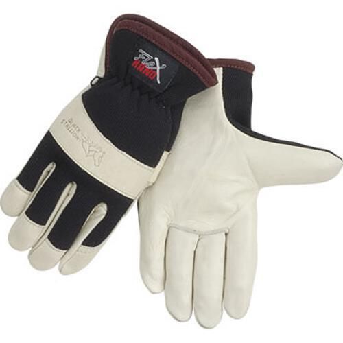 Revco Black Stallion 19C FlexHand Spandex/Grain Cowhide Driving Gloves, X-Large