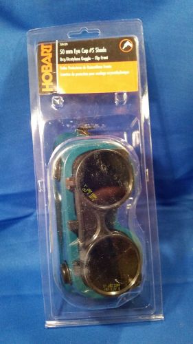 Hobart oxy/acet goggle flip front 50mm eye shade 5 for sale