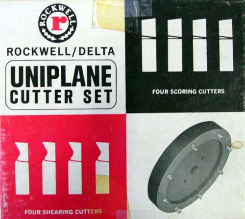 Rockwell Uniplane Cutter Set - NEW -