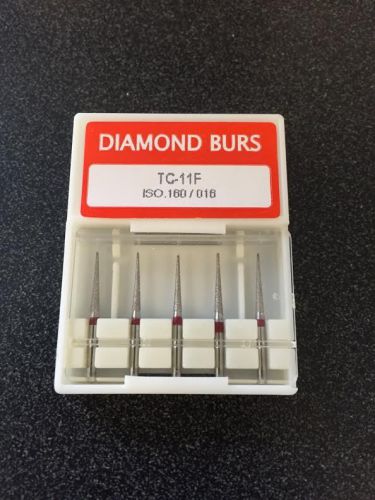 Diamond Burs 5 Pack TC-11F 160/016