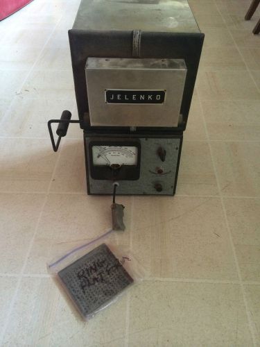 Jelenko Model LFC Dental Glazing Oven Furnace