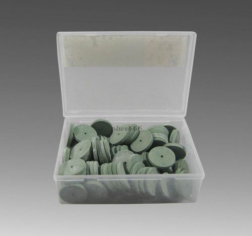 5 Boxes Polishing Burs Dremel Rotary Tool Jewelry Dental Silicon Rubber Green