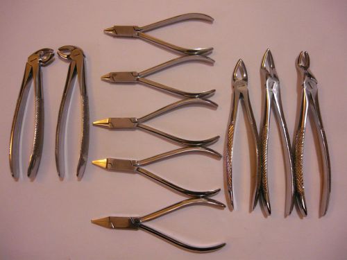 BRAND NEW DENTAL FORCEPS,PLIERS HIGH QUALITY INSTRUMENTS.