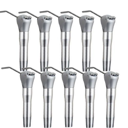 10 pcs dental air water spray triple 3 way syringe handpiece w/ 20 nozzles fast for sale