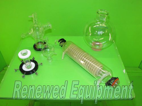 Rotorvapor Evaporator Glass Set Including Coil Condenser and 10L Flask #1