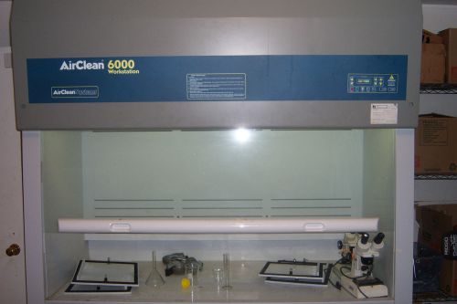 Airclean 6000 ductless fume hood - workstation
