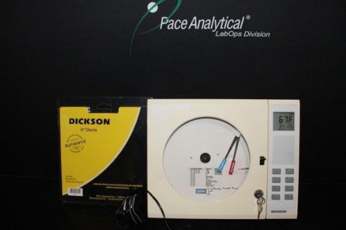 Dickson thdx temperature and humidity chart recorder for sale