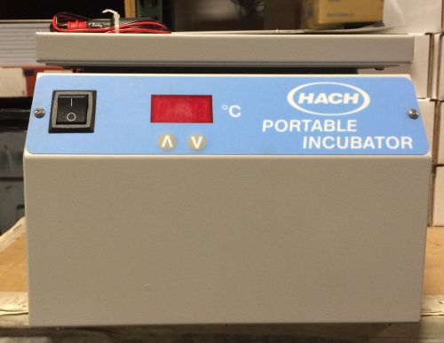 Hach Portable Incubator, 12 Vdc, 30 to 50 C (+/- 0.5 C)