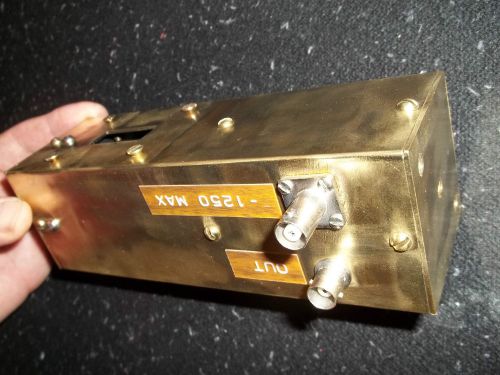 1p28 photomultiplyer tube with high gain dynode chain circuit in brass housing for sale
