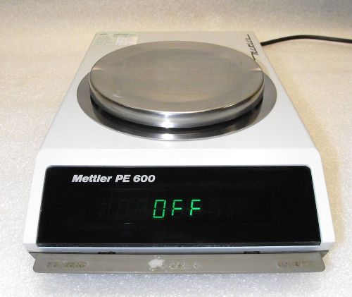 Mettler toledo pe600 precision balance 610 g at 0.01g readability / warranty for sale