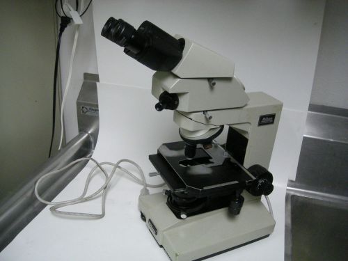 Nikon Labphoto Microscope Table 6” X 4”, Lens 4 (Olympus) E10, E40 (Nikon)  L54