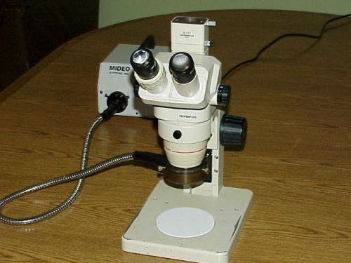 Olympus sz4045 trinocular stereo zoom microscope for sale