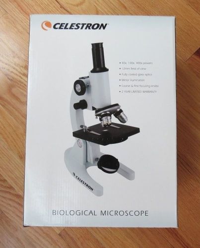 Celestron 44102 400x power biological microscope for sale
