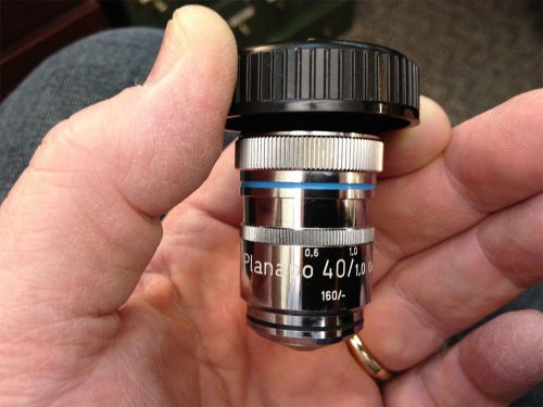 Zeiss Planapo APO 40x /1.0 Oil 160mm Objective-Near perfect! See Photo!