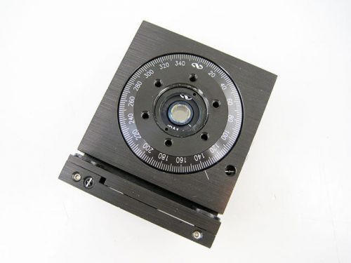 Newport gm-1r precision tip tilt rotation mount  1&#034; diameter with upa1-.5 &amp; lens for sale